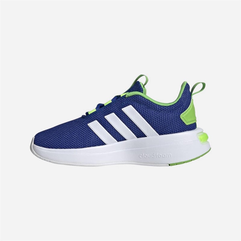 adidas Kinderen Racer TR23 Sneakers Royal Blue/Footwear White/Lucid Lime - Afbeelding 5