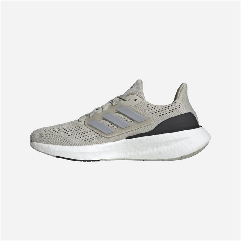 adidas Heren Pureboost 23 Neutrale Hardloopschoenen Putty Grey/Silver Metallic/Core Black - Afbeelding 5
