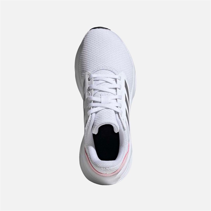 adidas Dames Galaxy 6 Cloudfoam Neutrale Hardloopschoenen Footwear White/Silver Metallic/Clear Pink - Afbeelding 4