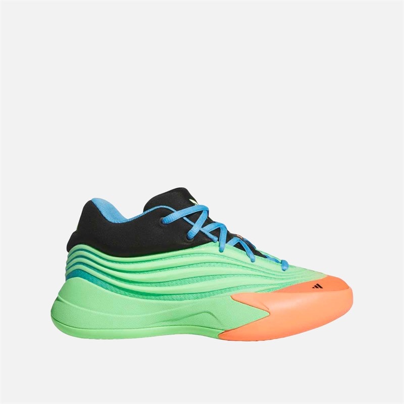 adidas Kinderen Dames X Basketbalschoenen Lime Burgundy/Signal Coral/Blue Burst
