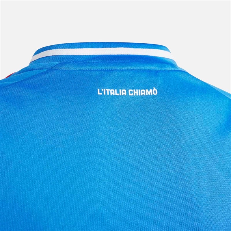 adidas Maillot Domicile Junior FIGC Italia 2024 Bleu - Image 3
