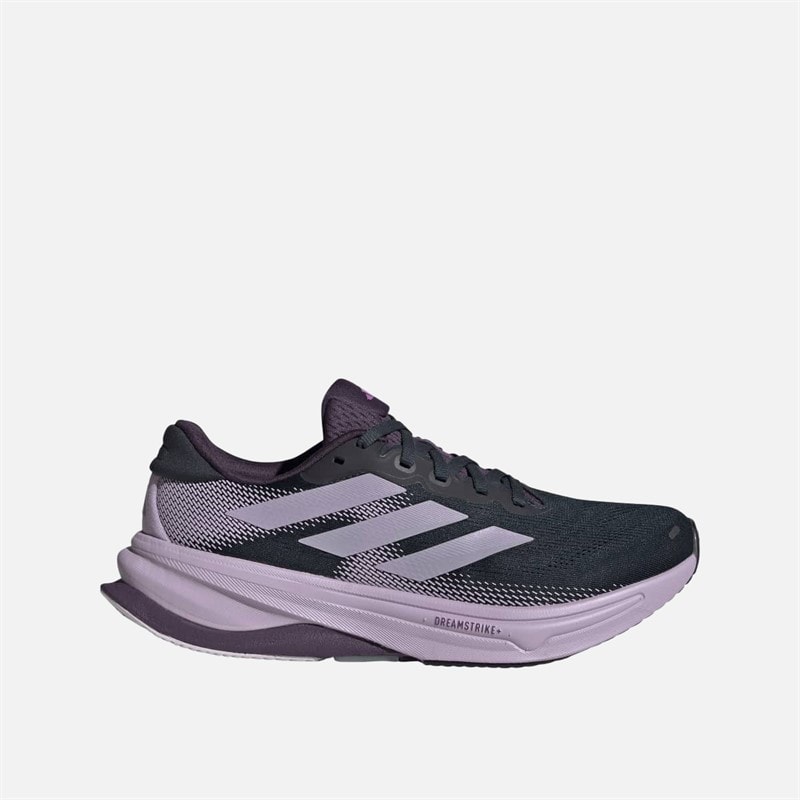 adidas Dames Supernova Solution 2 Stabiliteit Hardloopschoenen Aurora Ink/Power Plum/Aurora Plum
