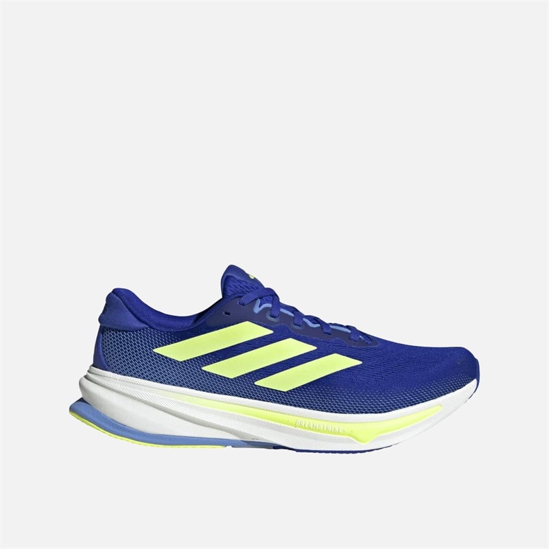 adidas Heren Supernova Rise 2 Neutrale Hardloopschoenen Lucid Blue/Hi-Res Yellow/Blue Fusion