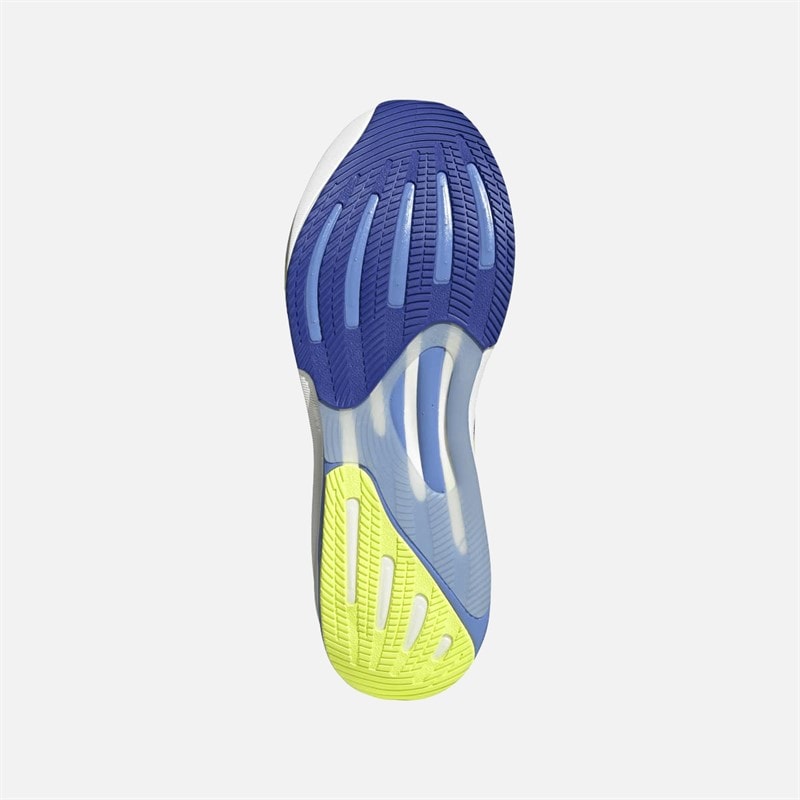 adidas Heren Supernova Rise 2 Neutrale Hardloopschoenen Lucid Blue/Hi-Res Yellow/Blue Fusion - Afbeelding 2