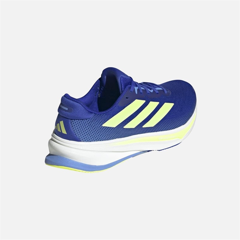 adidas Heren Supernova Rise 2 Neutrale Hardloopschoenen Lucid Blue/Hi-Res Yellow/Blue Fusion - Afbeelding 3