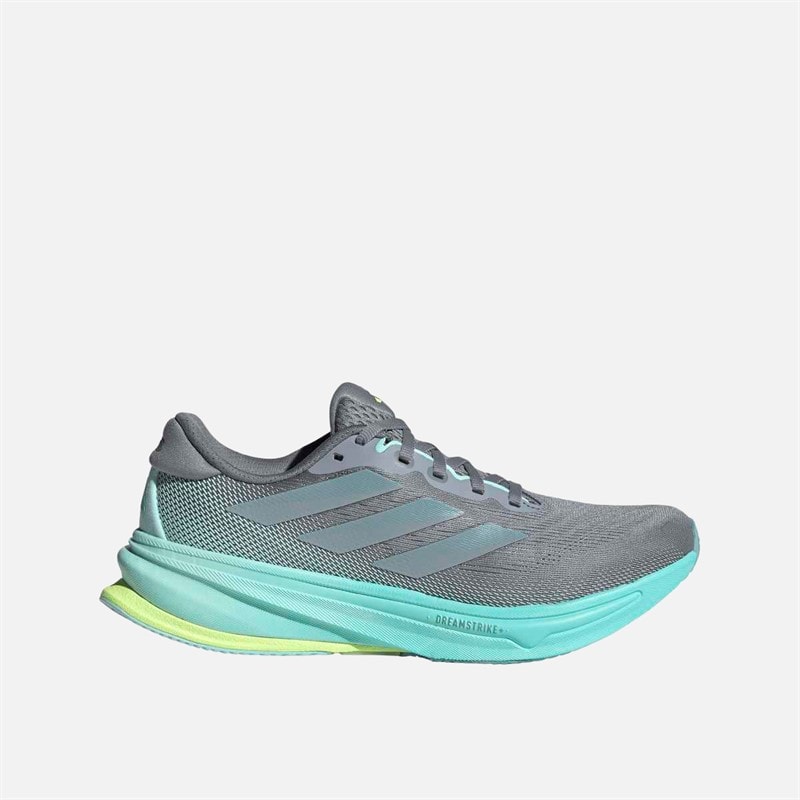 adidas Dames Supernova Rise 2 Neutrale Hardloopschoenen Grijs/Magic Grey Metallic/Flash Aqua - Afbeelding 1