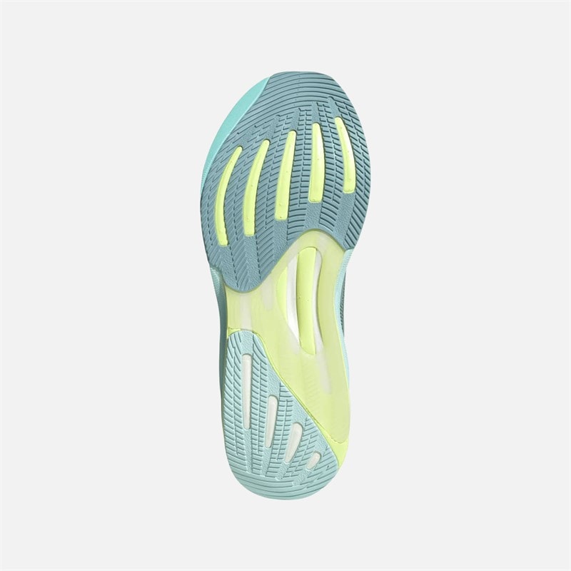 adidas Dames Supernova Rise 2 Neutrale Hardloopschoenen Grijs/Magic Grey Metallic/Flash Aqua - Afbeelding 2