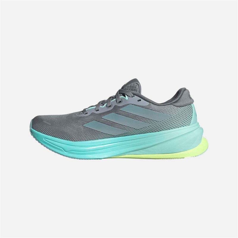 adidas Dames Supernova Rise 2 Neutrale Hardloopschoenen Grijs/Magic Grey Metallic/Flash Aqua - Afbeelding 5