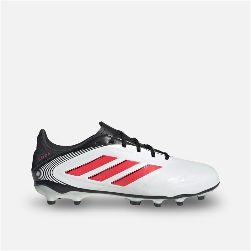 adidas Kinderen Copa Pure III League FG/MG Firm Ground/Multi Ground Voetbalschoenen Footwear White/Lucid Red/Core Black