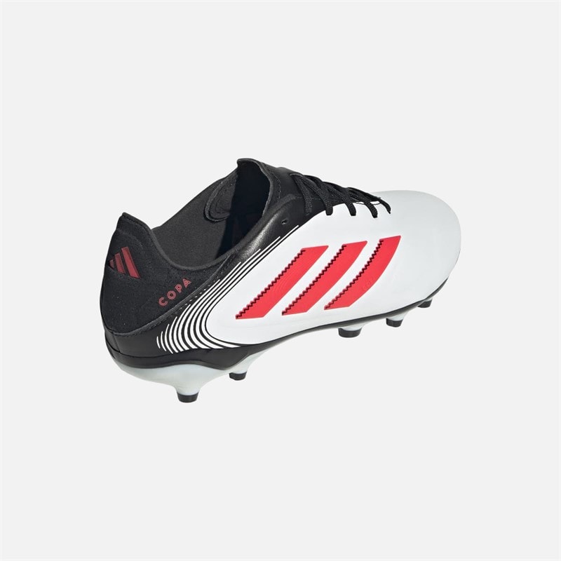 adidas Copa Pure III League FG/MG buty piłkarskie dla dzieci do gry na twardej/wielogrundowej nawierzchni kolor Footwear White/Lucid Red/Core Black – zdjęcie  3