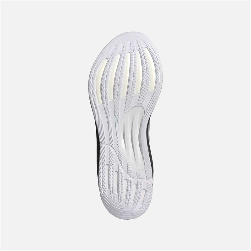 adidas Heren Supernova Stride 2 Neutrale Hardloopschoenen Footwear White/Silver Metallic/Core Black - Afbeelding 2