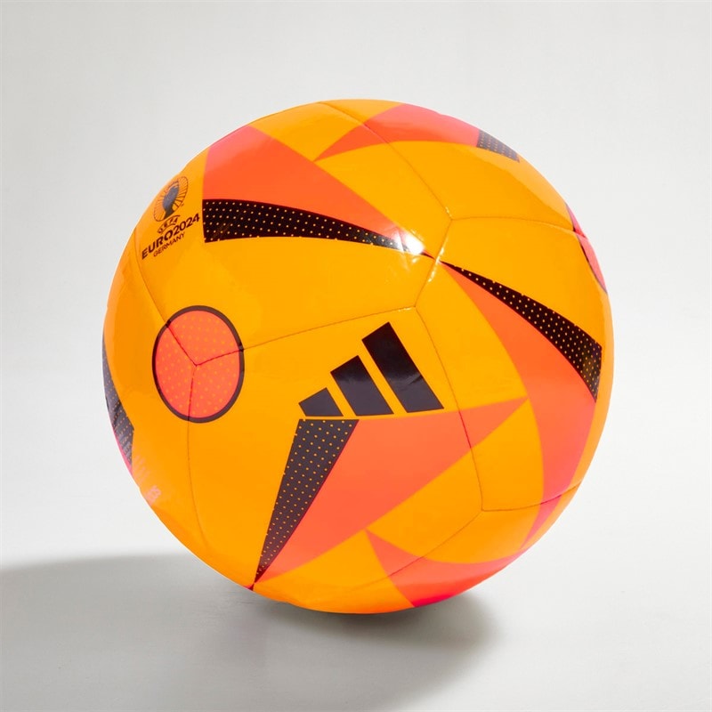 adidas Heren Euro 24 Club Training Voetbal Solar Gold/Solar Red/Zwart