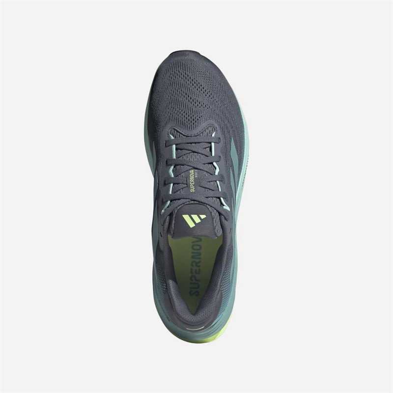 adidas Heren Supernova Rise 2 Neutrale Hardloopschoenen Onix/Mint Ton/Hi-Res Yellow - Afbeelding 4