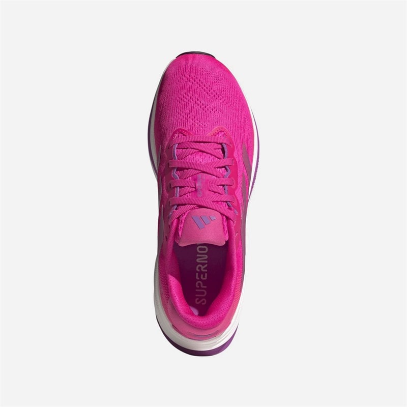adidas Dames Supernova Rise 2 Neutrale Hardloopschoenen Shock Pink/Purple Burst/Lucid Pink - Afbeelding 4