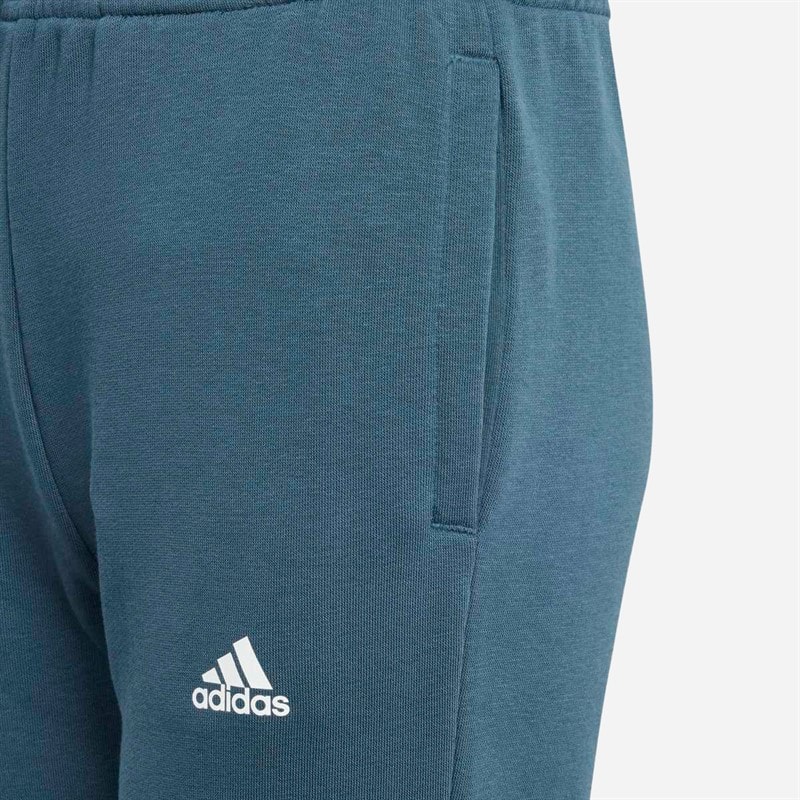 adidas Meisjes Essentials Lineaire Logo Katoenen Broek Arctic Night/Wit - Afbeelding 3