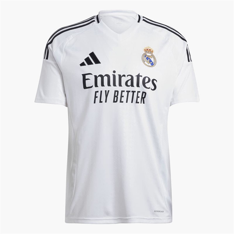 adidas Herren RMCF Real Madrid 24/25 Heimtrikot Weiß - Bild 5