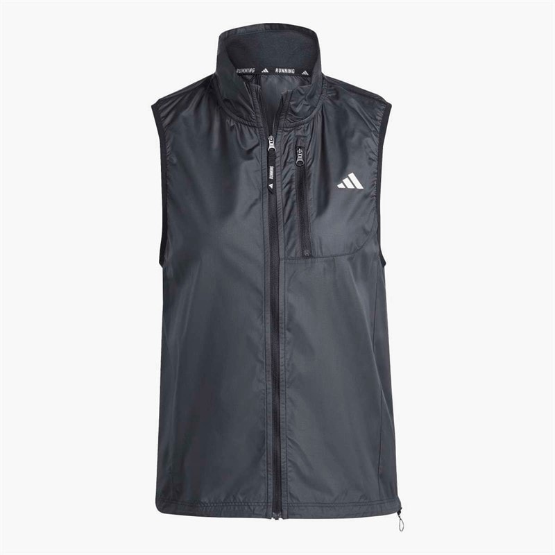 adidas Dames Own The Run Hardloopvest Zwart