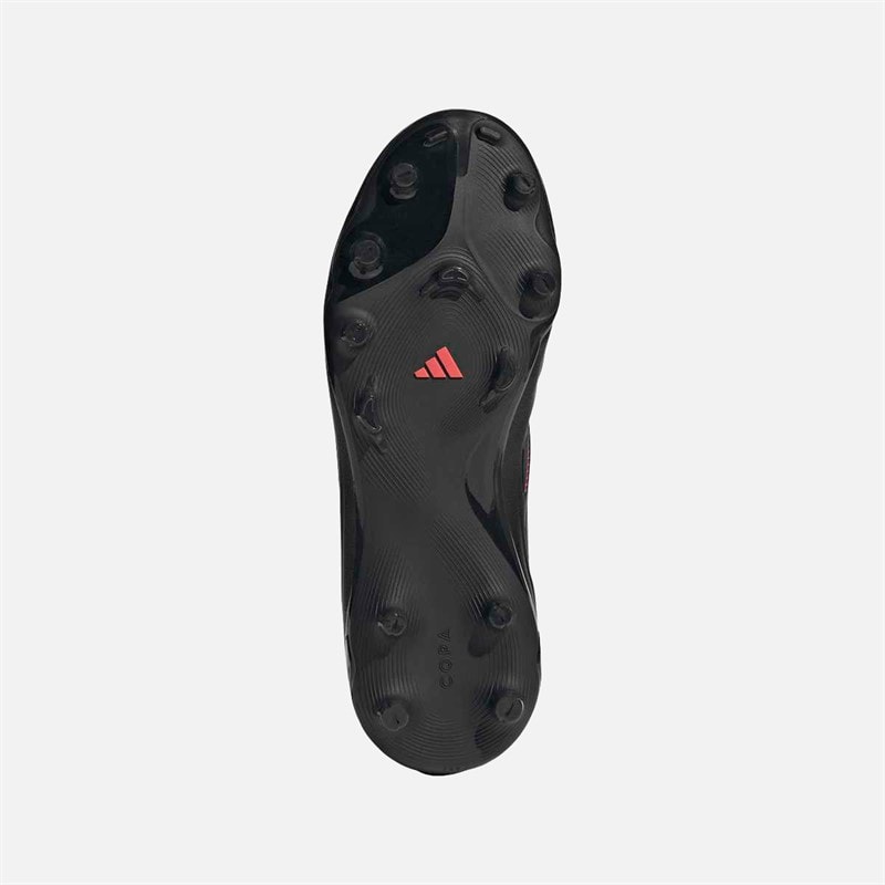 adidas Copa Pure III League FG/MG buty piłkarskie dla dzieci do gry na twardej/wielogrundowej nawierzchni kolor Core Black/Carbon/Lucid Red – zdjęcie  2