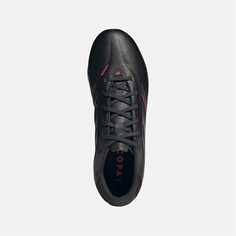 adidas Copa Pure III League FG/MG buty piłkarskie dla dzieci do gry na twardej/wielogrundowej nawierzchni kolor Core Black/Carbon/Lucid Red – zdjęcie  4