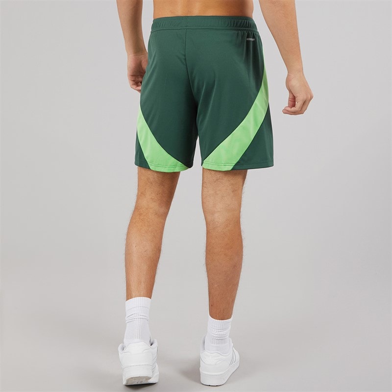 adidas Heren FAF Algerije Uit Shorts Mineral Green - Afbeelding 3