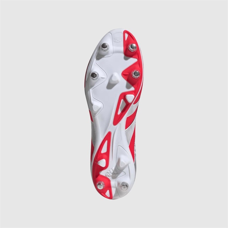 adidas Herren Predator League SG Kunstrasen Fussballschuhe Lucid Red/Cloud White/Core Black - Bild 2