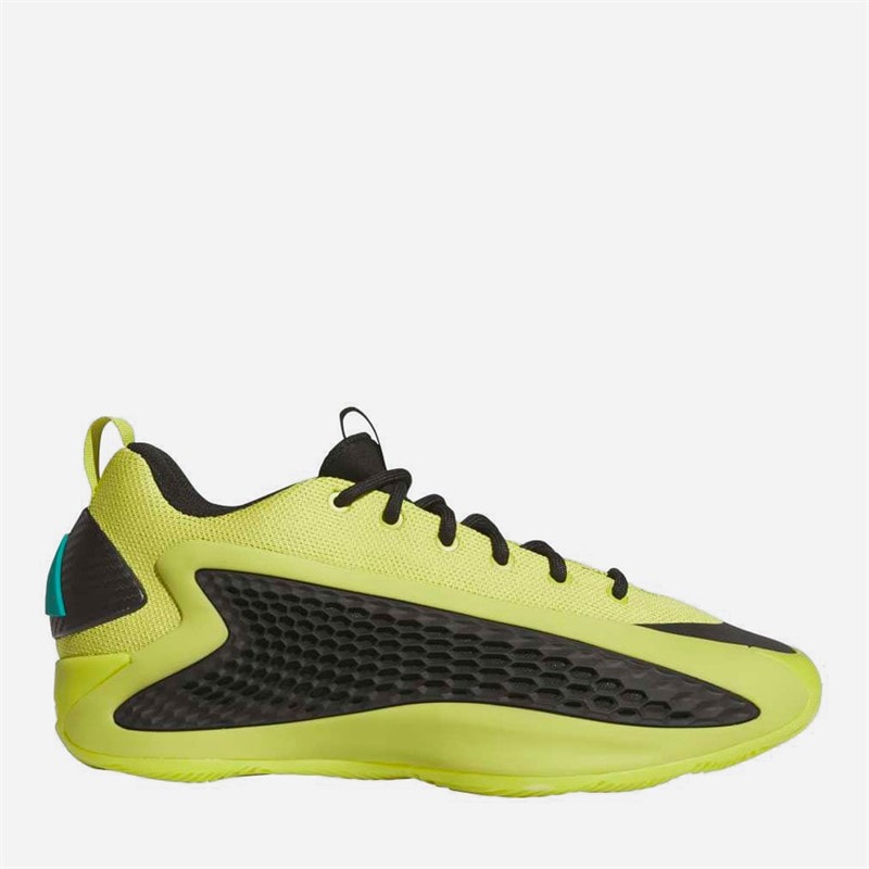 adidas Chaussures de basketball basses 'Preloved Lime' Anthony Edwards 1 Homme Preloved Lime/Core Black/Pure Teal