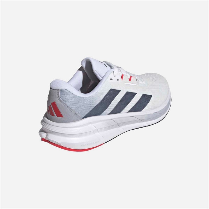 adidas Herren Questar 3 Neutrale Laufschuhe Cloud White/Core Black/Pure Ruby - Bild 3