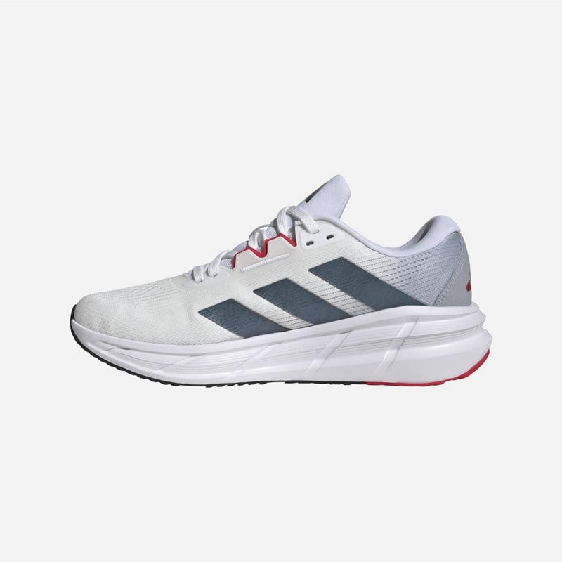 adidas Herren Questar 3 Neutrale Laufschuhe Cloud White/Core Black/Pure Ruby - Bild 5