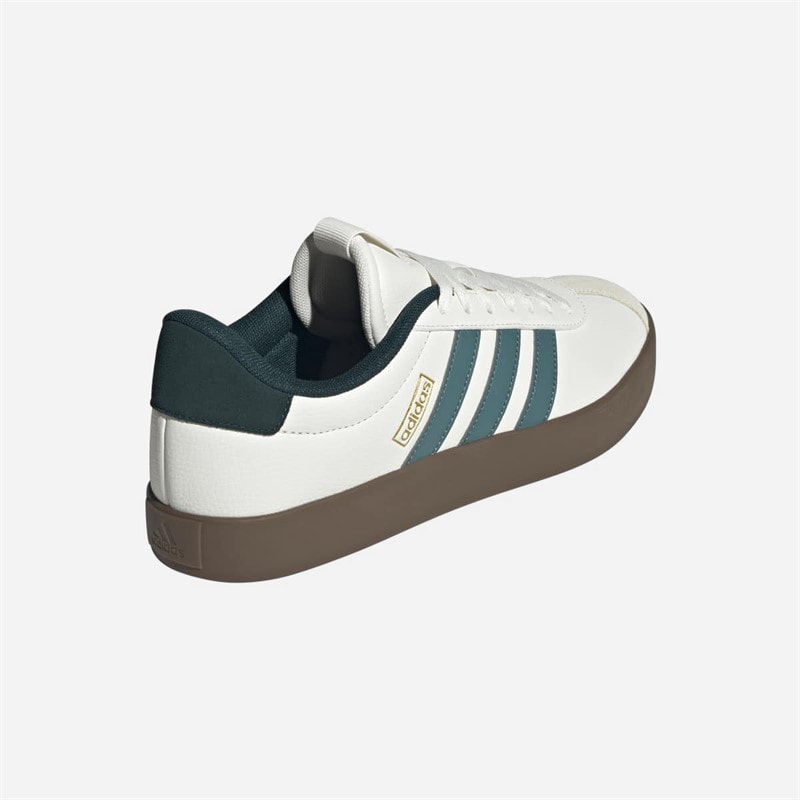 adidas Herren VL Court 3.0 Sneaker Core White/Preloved Teal/Aurora Ivy - Bild 3