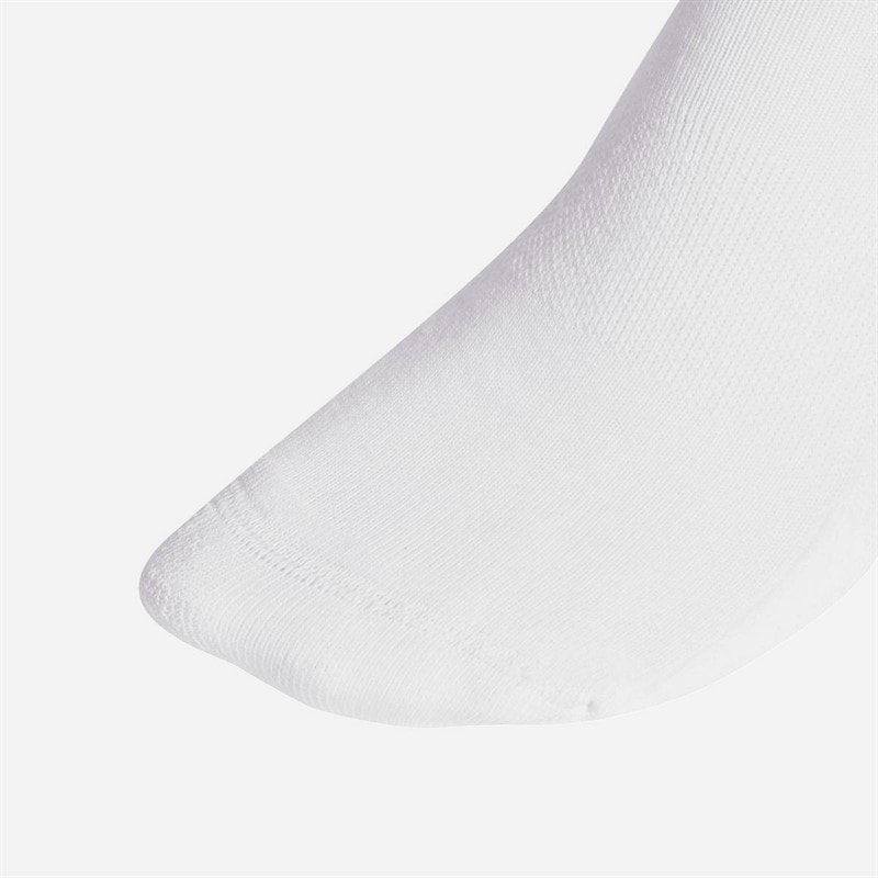 adidas Chaussettes de course BMW Berlin Marathon 2025 par trois équipage Blanc/Halo Silver/Collegiate Navy - Image 3
