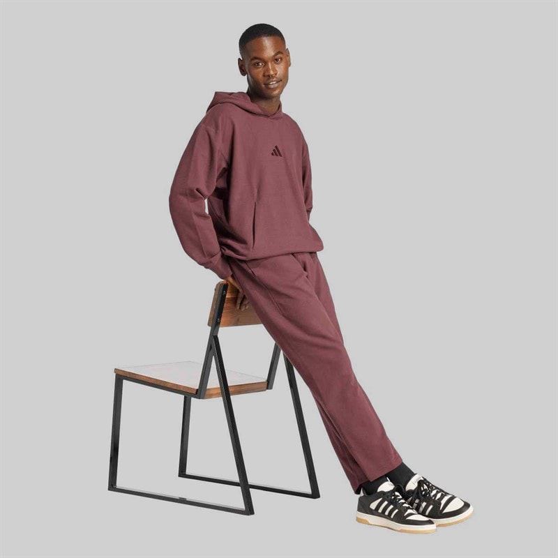 adidas Sweat à Capuche cloud Homme toutes saisons Aurora Ruby/Aurora Ruby - Image 5