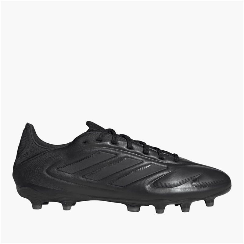 adidas Herren Copa Pure 3 Pro Black Pack FG Kunstrasen Fußballschuhe Core Black/Core Black/Iron Metallic