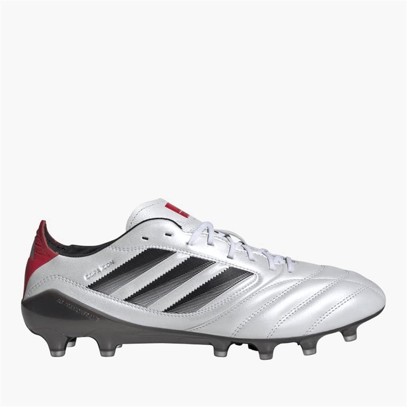 adidas Herren Copa Icon 2 Elite FG/AG Fest/Kunstrasen Fußballschuhe Cloud White/Core Black/Pure Ruby