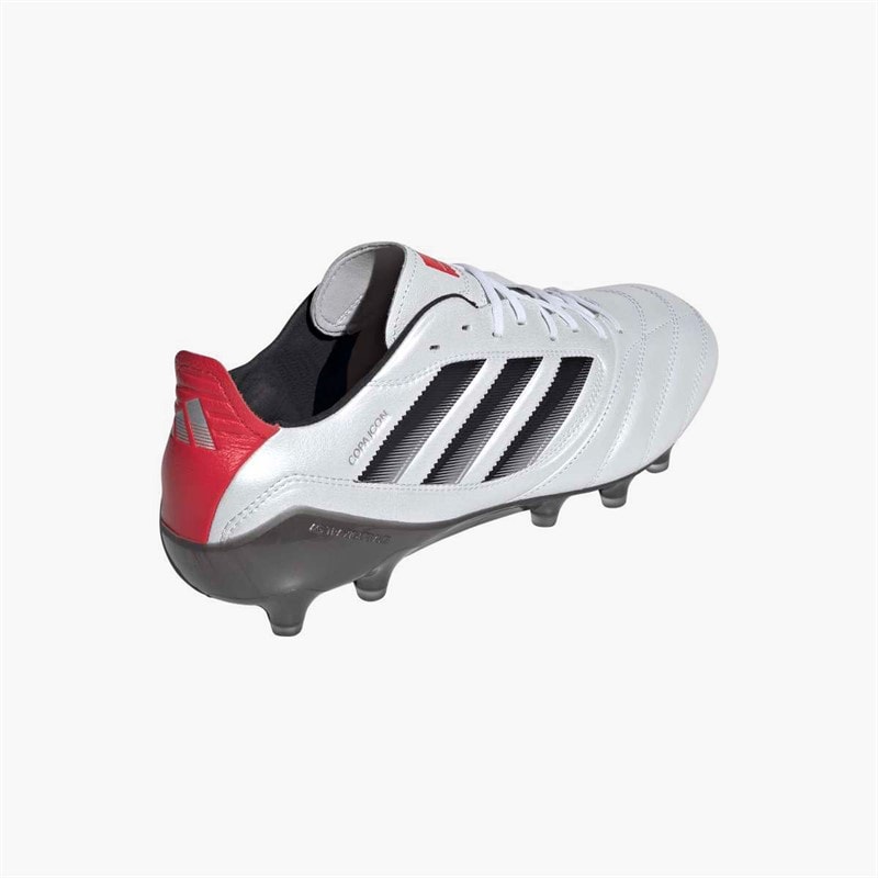 adidas Herren Copa Icon 2 Elite FG/AG Fest/Kunstrasen Fußballschuhe Cloud White/Core Black/Pure Ruby - Bild 3