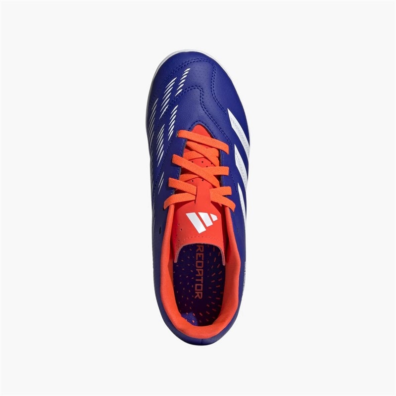 adidas Pack d'avancement Junior Predator Club crampons de football TF Astro Lucid Blue/Cloud White/Solar Red - Image 4