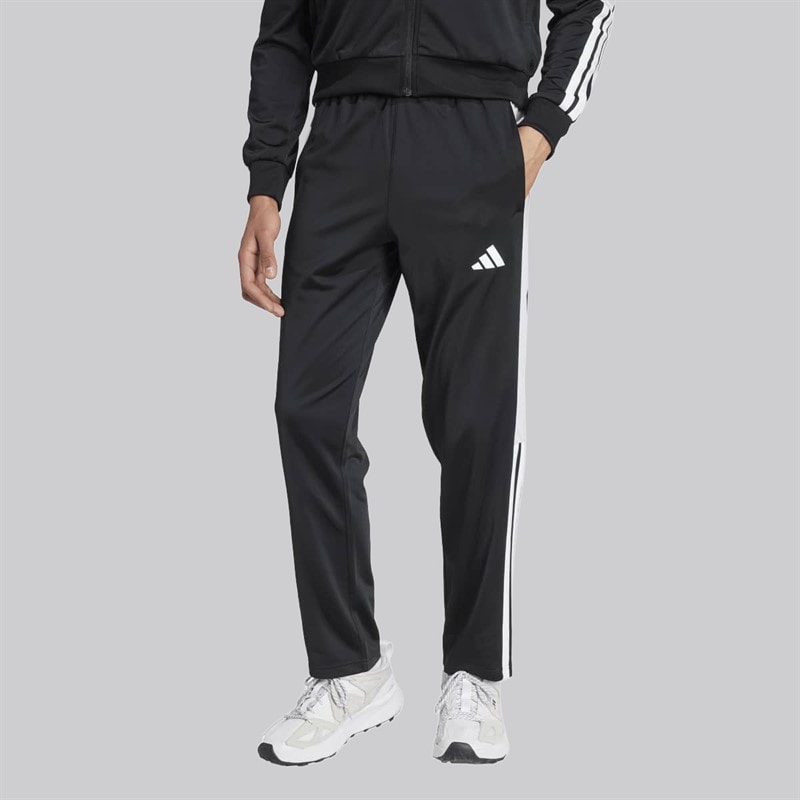 adidas Herren Snap Trainingshose Schwarz/Weiß