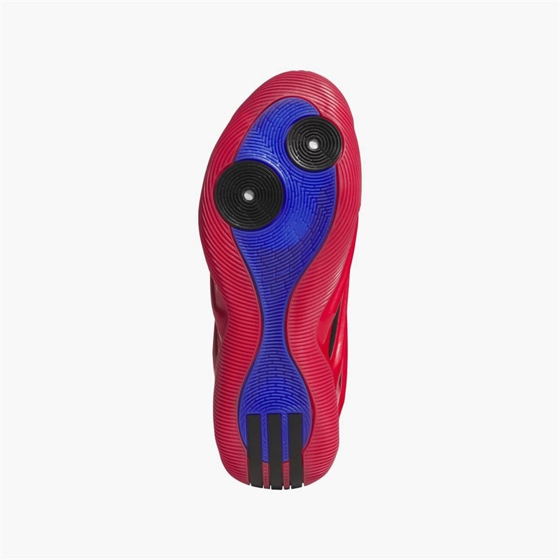 adidas Chaussures de Basketball Homme Harden Volume 9 'Rouge Métallique Pure Ruby/Core Black/Lucid Blue - Image 2