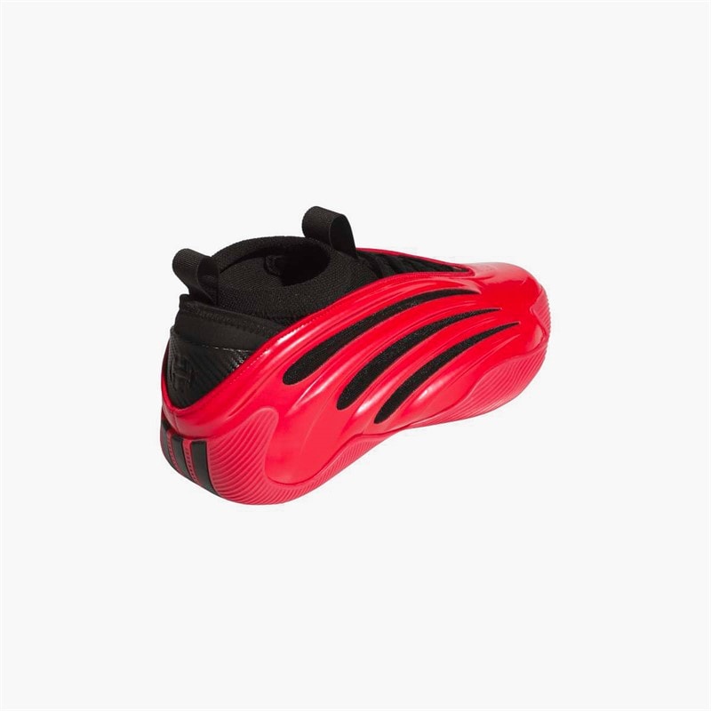 adidas Chaussures de Basketball Homme Harden Volume 9 'Rouge Métallique Pure Ruby/Core Black/Lucid Blue - Image 3