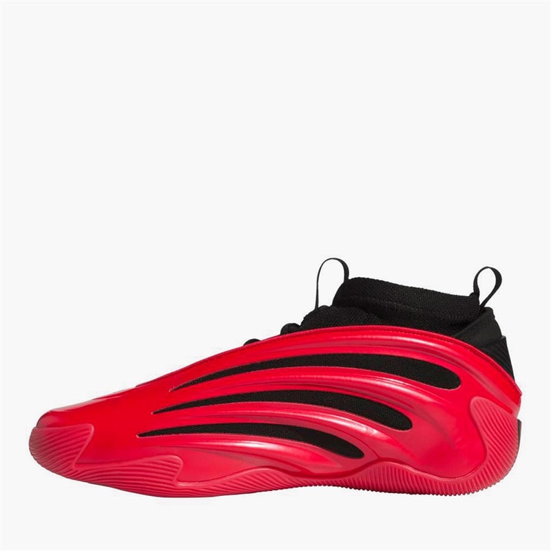adidas Chaussures de Basketball Homme Harden Volume 9 'Rouge Métallique Pure Ruby/Core Black/Lucid Blue - Image 5