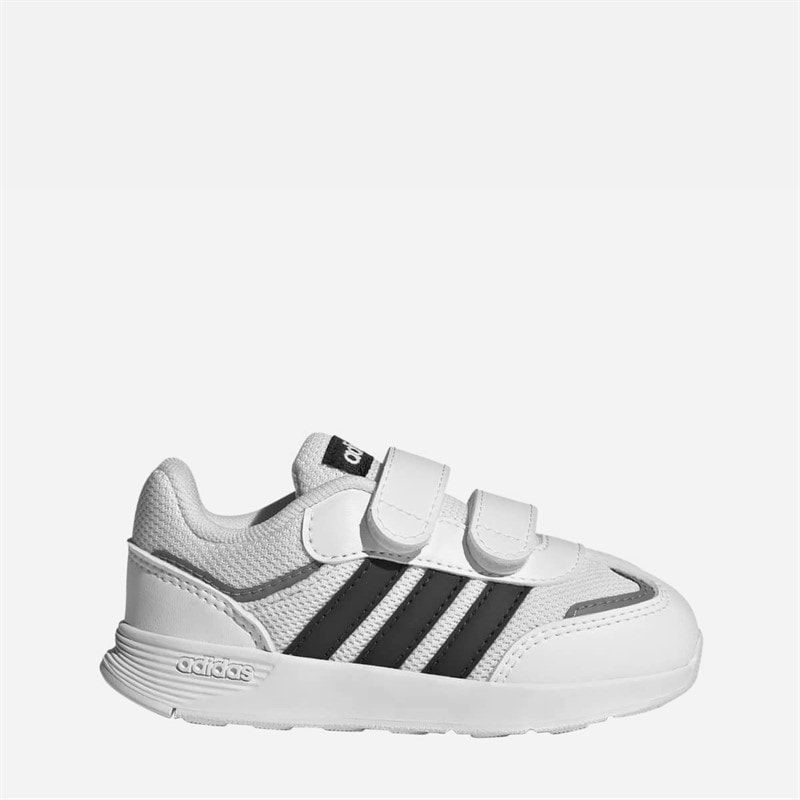 adidas Tensaur Switch velcro sneakersy dla dziecka kolor Cloud White/Core Black/Grey Four