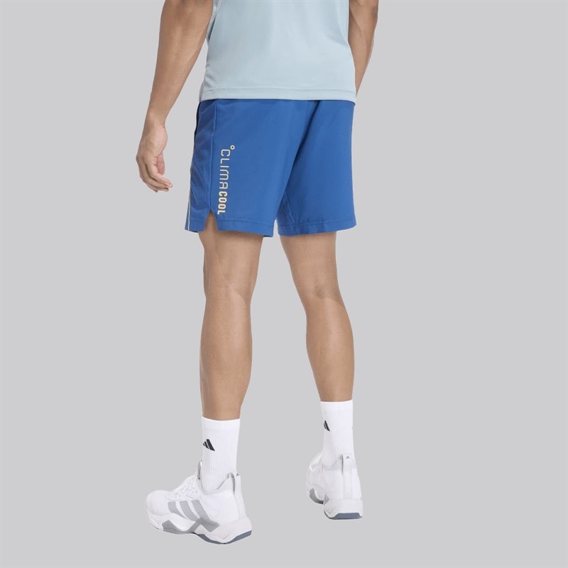 adidas Shorts d'entraînement Climacool Tech Homme Dusky Petrol/Semi Ice Tangerine/Reflective Silver - Image 2