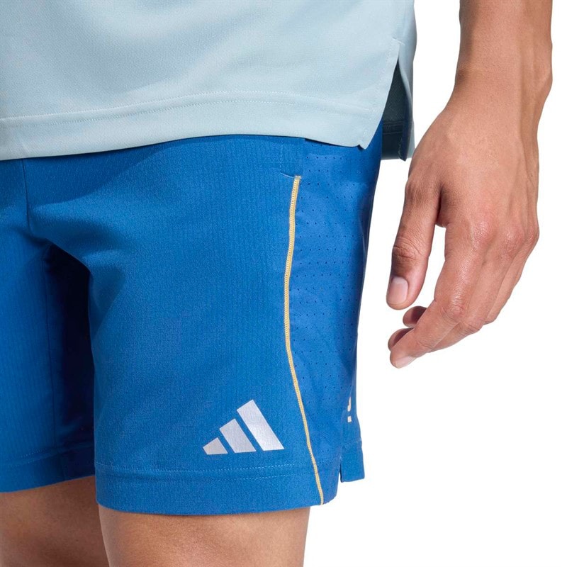 adidas Shorts d'entraînement Climacool Tech Homme Dusky Petrol/Semi Ice Tangerine/Reflective Silver - Image 4