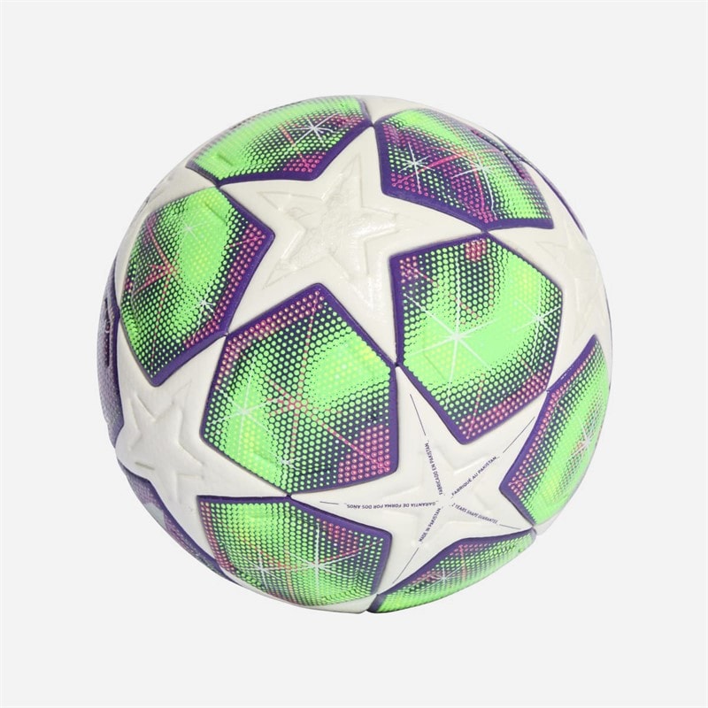 adidas Damen UEFA Champions League 25/26 Offizieller Pro Match Fußball (FIFA Quality Pro Zertifiziert) Weiß/Shock Pink/Multi/Solar Yellow - Bild 2