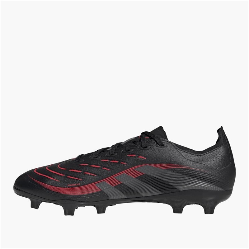 adidas Herren Predator League Stealth Victory Pack FG/MG Fußballschuhe festen/multi Untergrund Core Black/Grey Four/Lucid Red - Bild 5