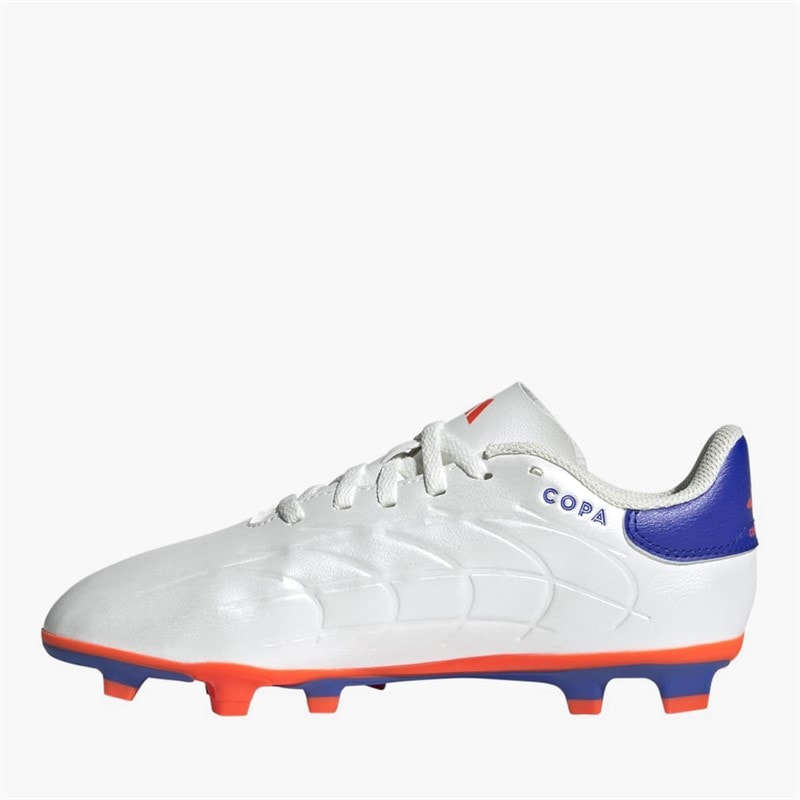 adidas Bottes de football Junior Copa Pure 2 Club Advancement Pack FG terrain ferme Cloud White/Lucid Blue/Solar Red - Image 5