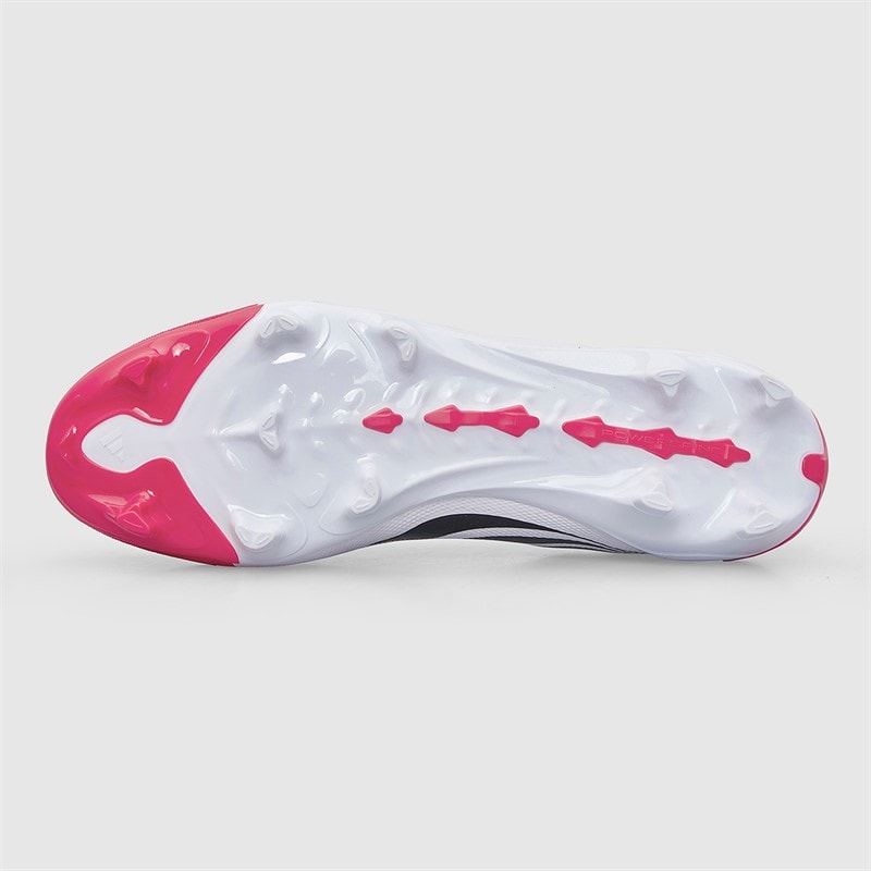 adidas Heren Predator League Laceless Geboren Doelpunten Pack FG Firm Ground Voetbalschoenen Lucid Red/Core Black/Cloud White - Afbeelding 3