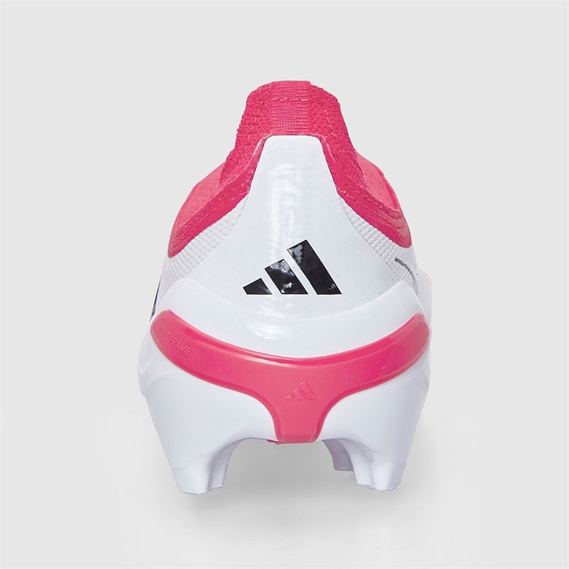 adidas Heren Predator League Laceless Geboren Doelpunten Pack FG Firm Ground Voetbalschoenen Lucid Red/Core Black/Cloud White - Afbeelding 4