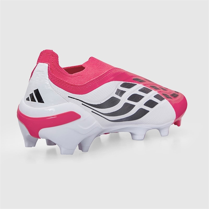 adidas Heren Predator League Laceless Geboren Doelpunten Pack FG Firm Ground Voetbalschoenen Lucid Red/Core Black/Cloud White - Afbeelding 5