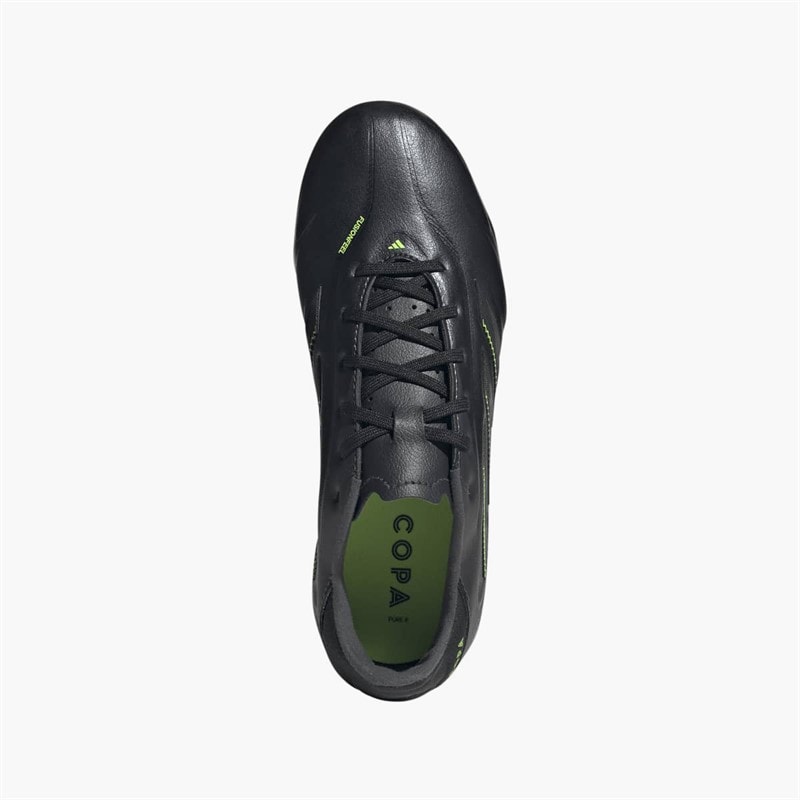 adidas Junior Copa Pure 3 League Electric Stealth Pack Crampons Terrain Sec/Polyvalent Core Black/Dgh Solid Grey/Lucid Lemon - Image 4