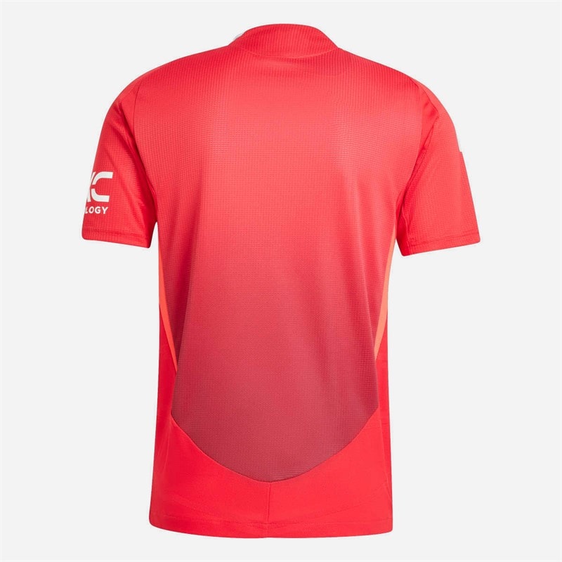 adidas Heren MUFC Manchester United 24/25 Home Authentiek Shirt Mufc Red/Bright Red - Afbeelding 2